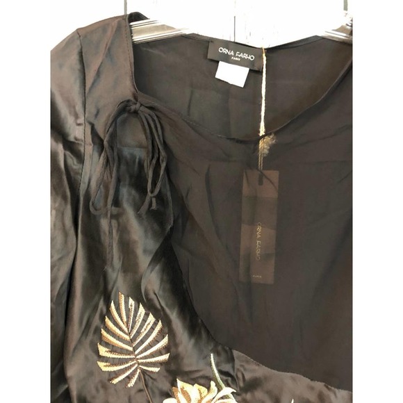 NWT ORNA FARHO TOP BLOUSE T44 - Picture 4 of 7